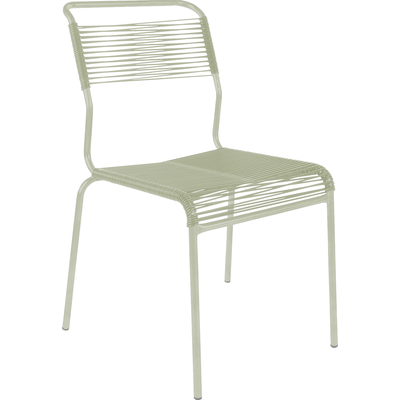 Schaffner Chaise spaghetti Säntis sans accoudoirs - Vert pastel