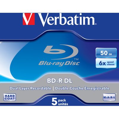 Verbatim BD-R 50 GB, Jewelcase (5 pezzi) Bild 2