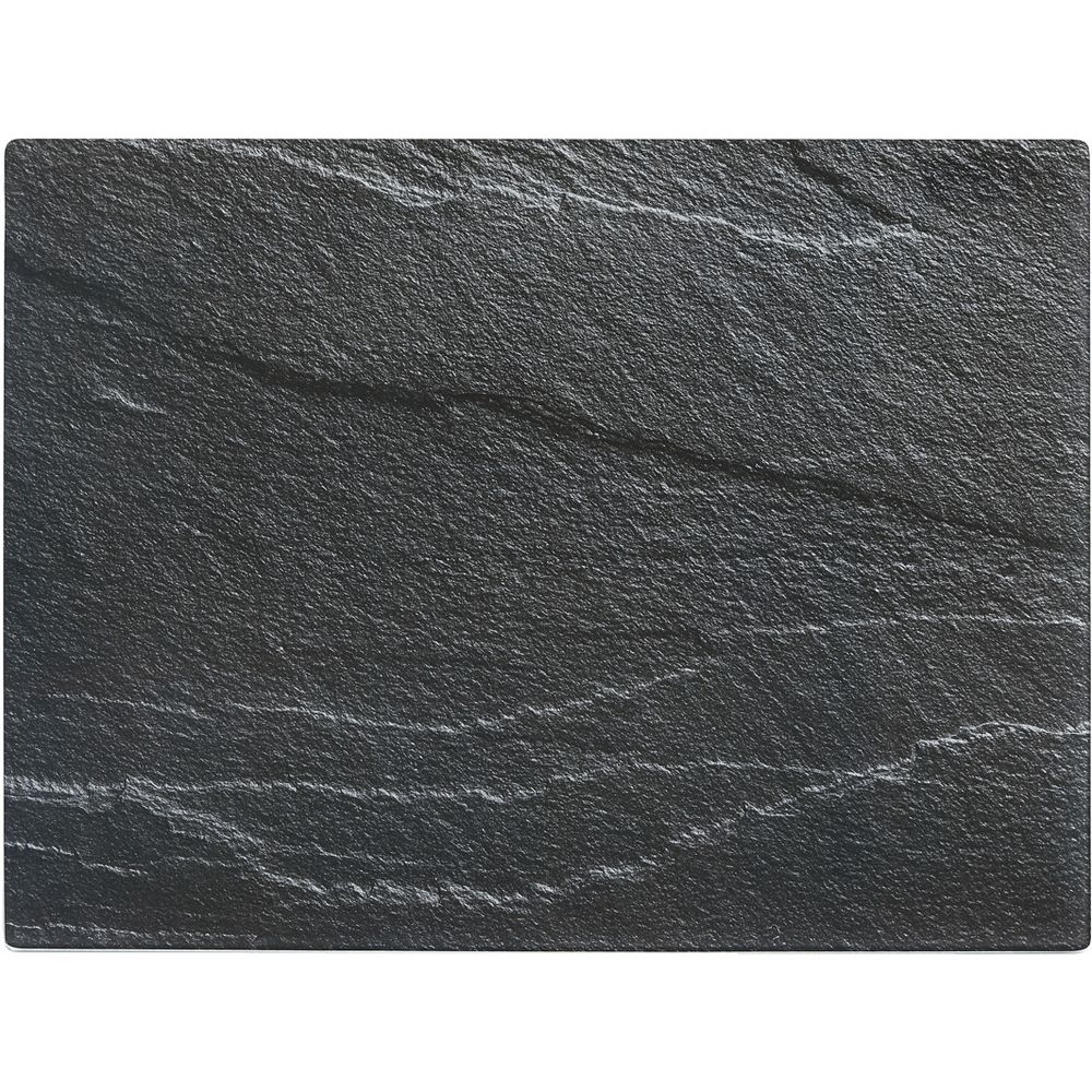 Zeller Present Cutting board glass slate anthracite 40x30cm Bild 1