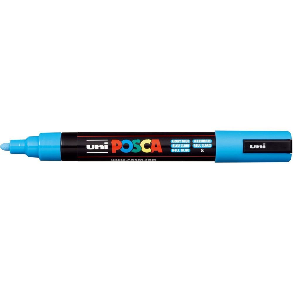 Uni Marqueur POSCA 1,8-2,5 mm bleu clair Bild 1