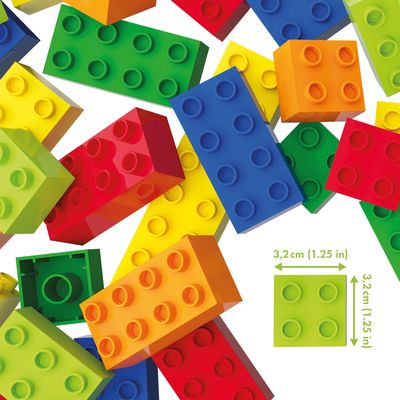 Hubelino blocs de construction : Ensemble de briques [60 pièces] Bild 10