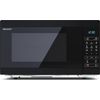 Sharp YC-MG51E-B 25 liter 900W combi microwave black thumb 5