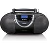 Lenco SCD-6900BK - Boombox mit DAB+, UKW-Radio und CD/MP3-Player, Schwarz