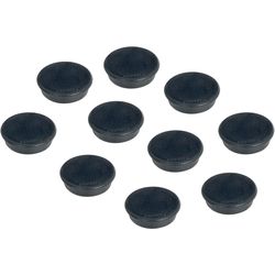 Franken Magnete di sostegno Ø 32 mm, 10 pezzi, nero