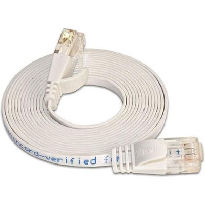 SLIM patchcord Cat 6, UTP, 10 m, White