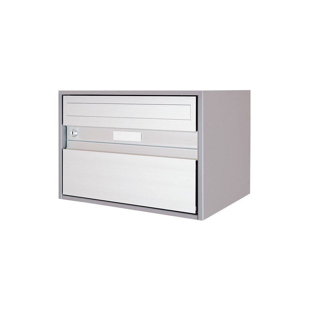 Huber Letterbox alu 400 white alu 415x310x290mm Bild 1