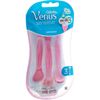 Gillette Venus körperrasierer sensitive skinelixir einwegrasierer, 3 stück thumb 4