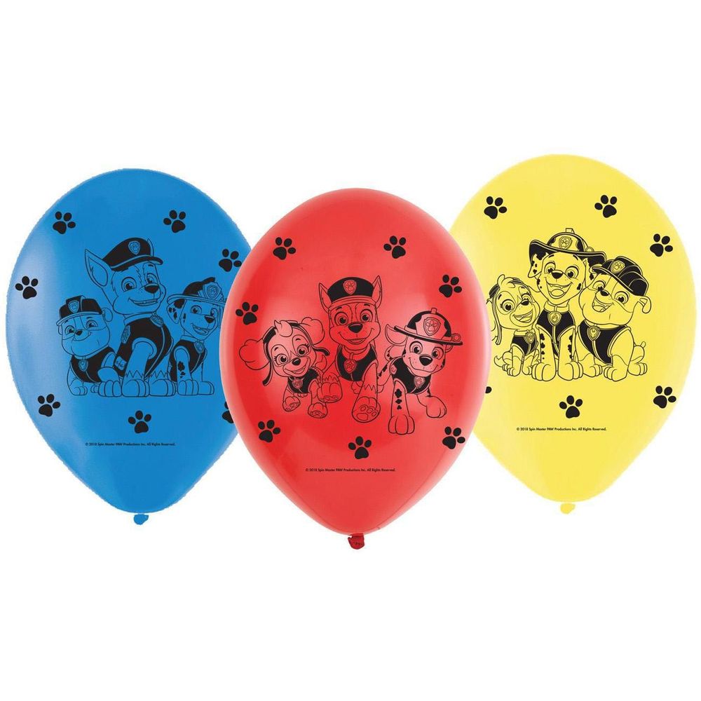 Paw Patrol 6 balloons Bild 1