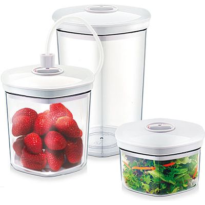 Caso Vacuum container set, 3 pieces