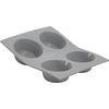 de Buyer Teglia da forno in elastomoule 21x17,6 cm per 4 muffin