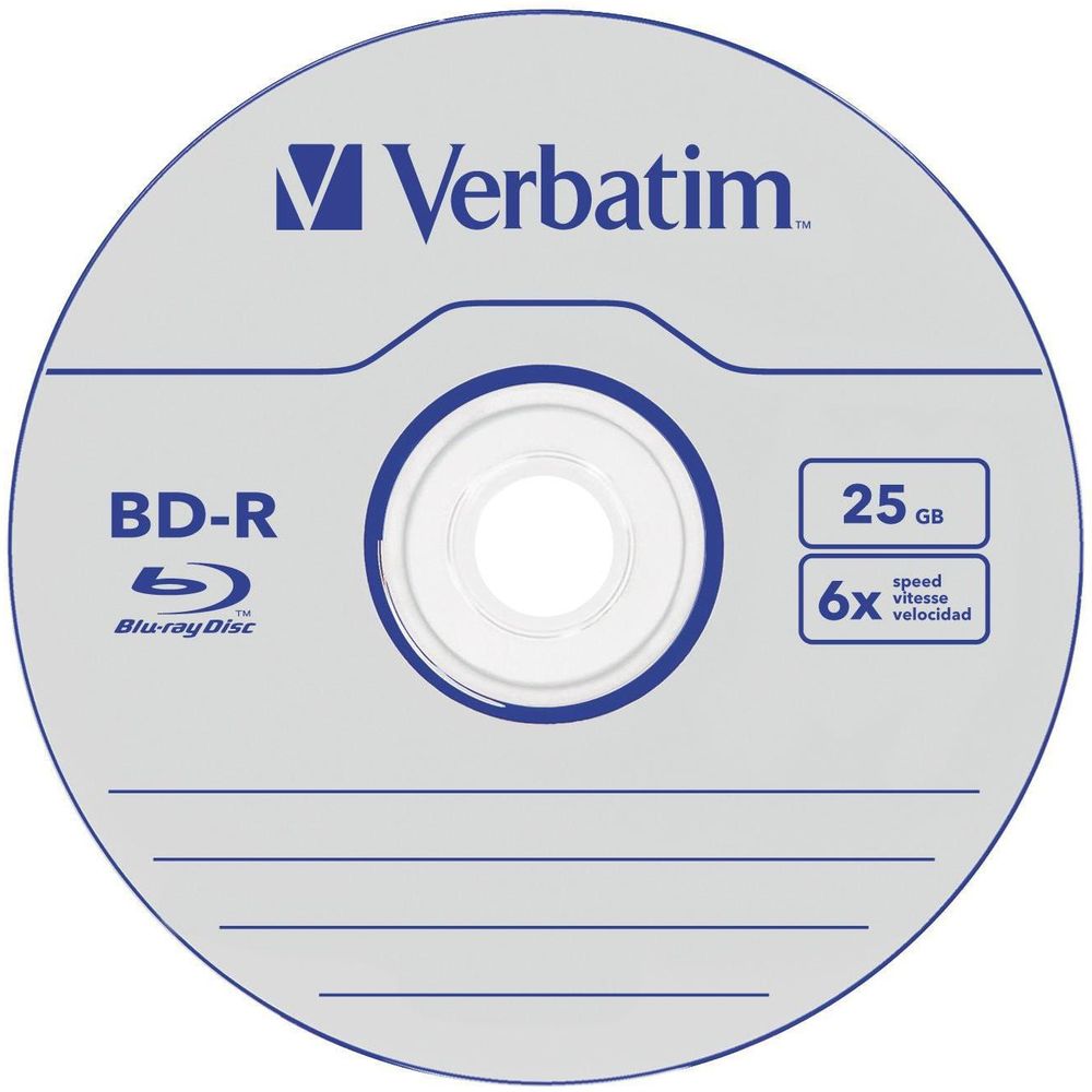 Verbatim BD-R 25 GB, Spindel (50 Stück) Bild 1