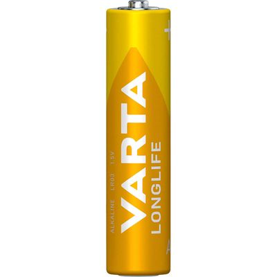 Varta Batterie Longlife 4xAAA LR03, Micro Bild 5