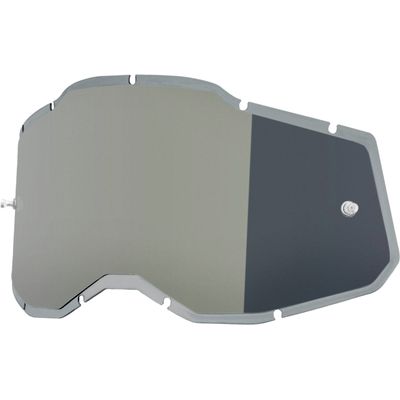 100percent RC2/AC2/ST2 Plus Replacement - Injected Mirror Silver L