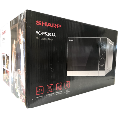 combi 20 buy - W Sharp at YC-PS201AE-S microwave 700 liters silver