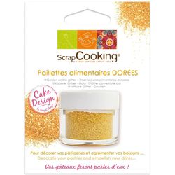 Scrap Cooking Paillettes oro 5g