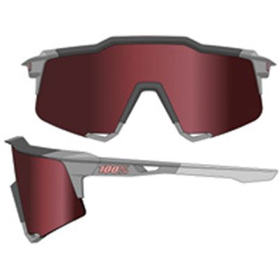 100percent Speedcraft Lunettes hautes Soft Tact Stone Grey