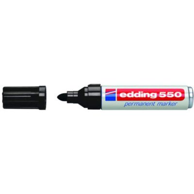 Edding Permanent Marker 550-1 schwarz 3-4mm breit, Nr. 550 Bild 2