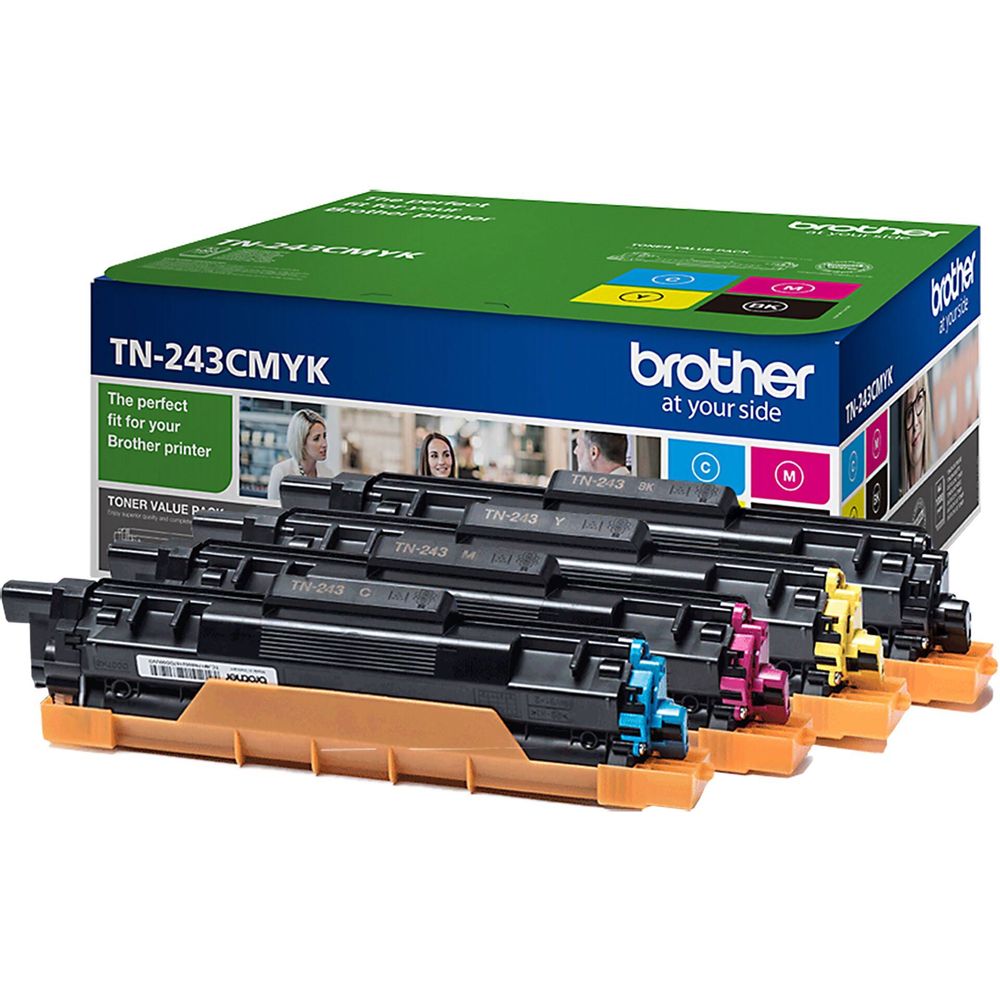 Brother Cartuccia laser TN-243CMYK 1000 pagine Cartuccia toner nero, ciano, magenta, giallo Bild 1