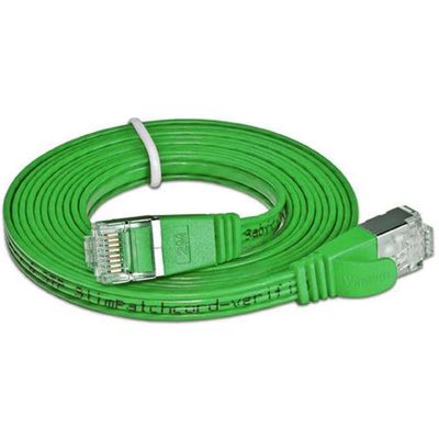 SLIM câble patch Cat 6, STP, 3 m, vert