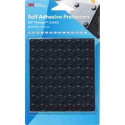 3M Protective buffer black 13.0mm round, 56 pieces each.