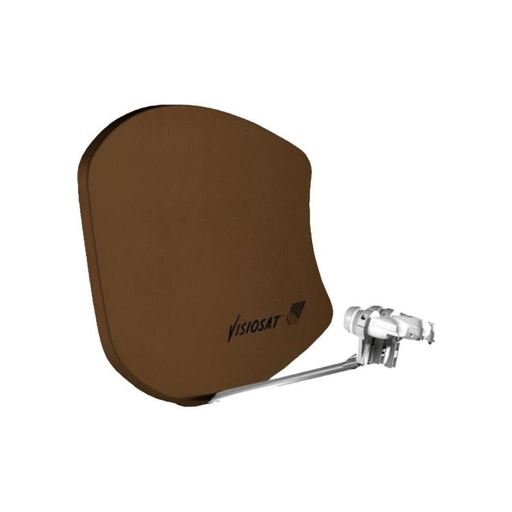 Visiosat SAT Antenne G2 Braun, 75 x 64 cm Bild 1