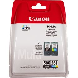 Canon Tinte PG-560 + CL-561 / 3713C006 BK, Color