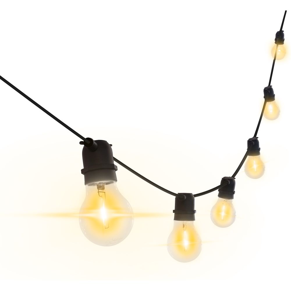 Century Catena Fiesta LED nera trasparente Bild 1