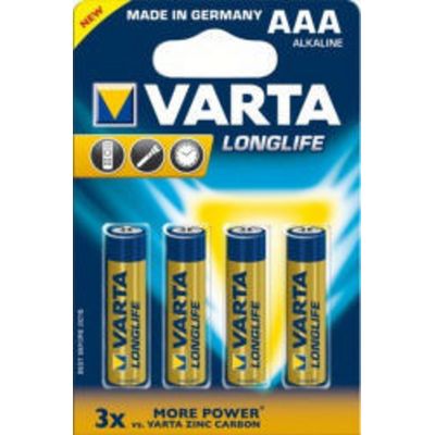 Varta Batterie Longlife 4xAAA LR03, Micro