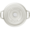 Staub Topf rund weiss truffle 2.6 lt., 22 cm thumb 1