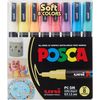 Uni Marker POSCA Softcolors 0.9 - 1.3mm, 8 pieces thumb 1