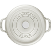 Staub Topf rund weiss truffle 6.7 lt., 28 cm thumb 1