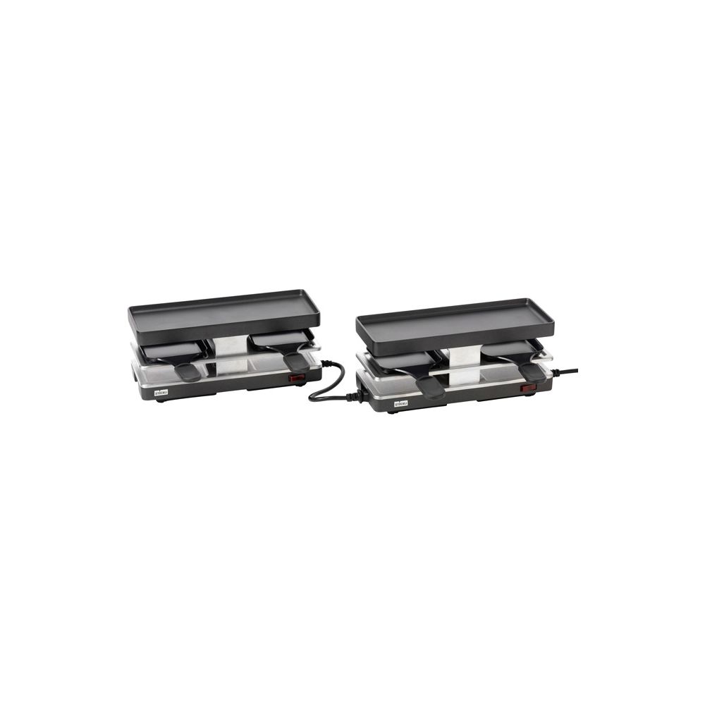 Stöckli Raclettegrill Twinboard Set anthrazit 0010.901 Bild 1