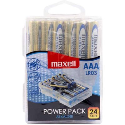 Maxell Battery AAA 24 pieces