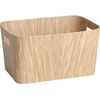 Zeller Present Storage box Wood Cardboard 24x35x18cm