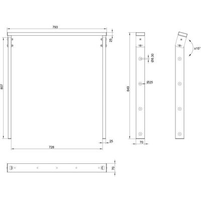 Multibrackets Deckenhalterung Ceiling Mount Pro OM46N-D Bild 8