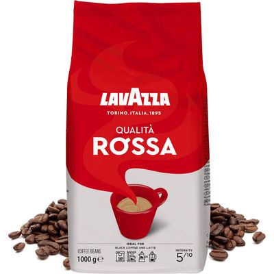 Lavazza kaffeebohnen rossa packung à 1 kg Bild 3