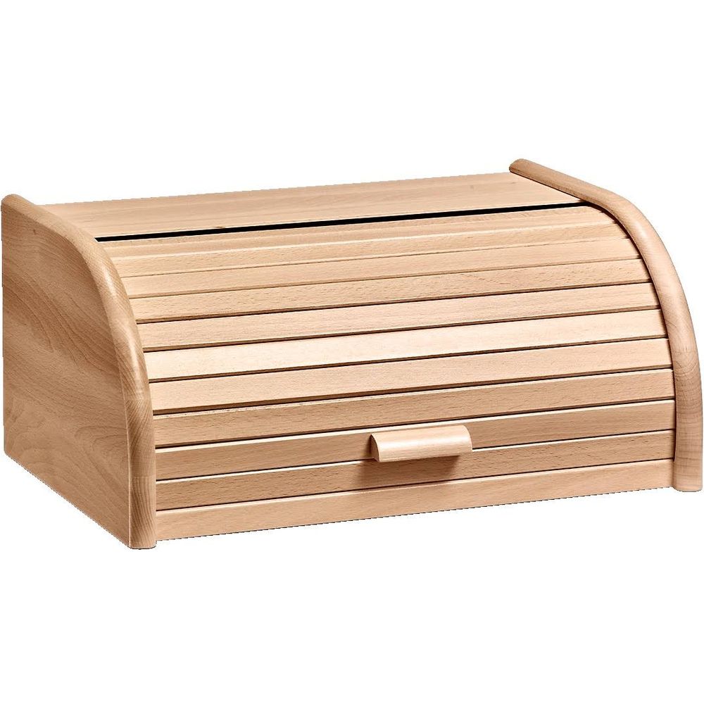 Zeller Present Beech roll bread box 40x28x18cm Bild 1