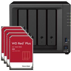 Synology NAS DS923+ 4-bay WD Red Plus 40 TB