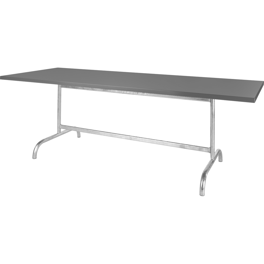 Schaffner Table métallique Säntis 240x80 - Galvanisé à chaud - Graphite Bild 1