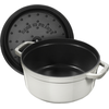 Staub Topf rund weiss truffle 6.7 lt., 28 cm thumb 0