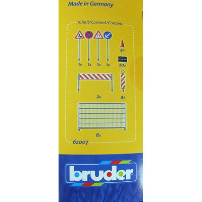 Bruder BR construction site set large bWorld with accessories Bild 3