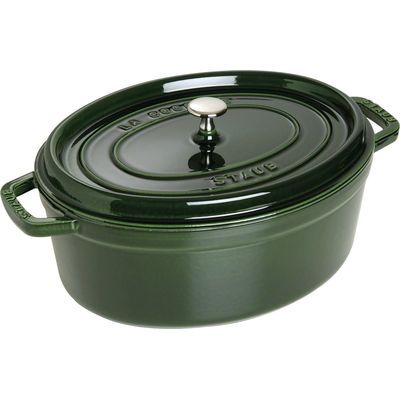 Staub Topf oval Vitamin Basil 5.4 lt., 31cm