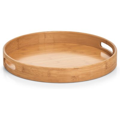 Zeller Present Bamboo tray ø38cm