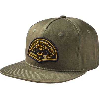 Traeger Trading Post 7 Panel Hat green