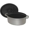 Staub Topf oval grau 5.5 lt. 31cm thumb 0