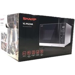 Sharp YC-PS234AE-S Microonde da 23 litri e 900 W, argento