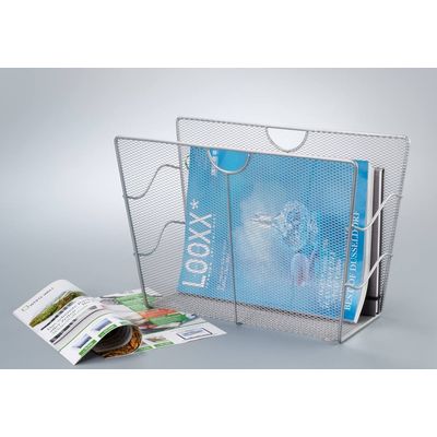 Zeller Present Magazine rack mesh 39x17.5x27cm Bild 3