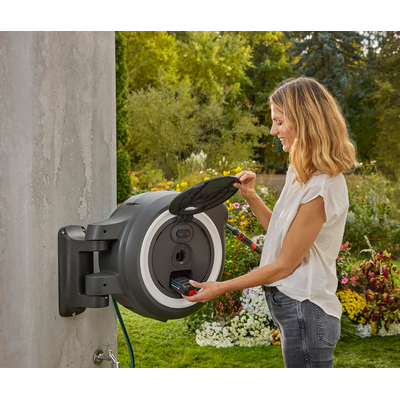 Gardena Coffret mural à batterie PowerRoll XL 18V P4A Ready-To-Use solo 35 m Bild 5