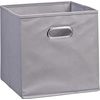 Zeller Present Aufbewahrungsbox grau Vlies 32x32x32cm