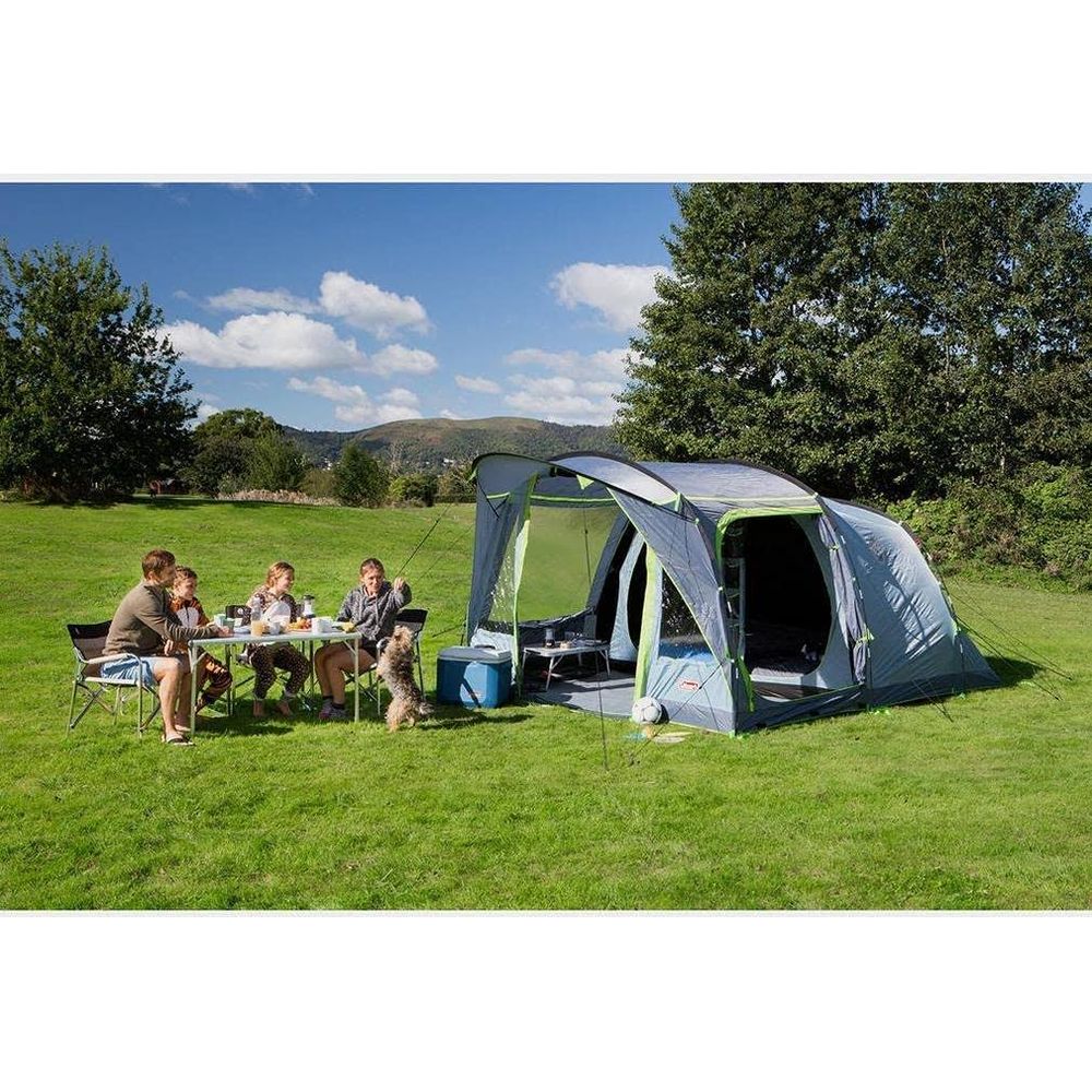 Tenda a tunnel Coleman Meadowood 4 persone grigio/verde